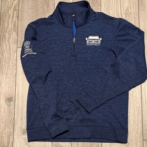 Sport Tek Ford Blue 1/4 Zip Pullover with Kentucky Truck Plant Embroidery